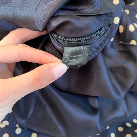 Zimmerman Rife flounce polka dot dress - Picture 7 of 7